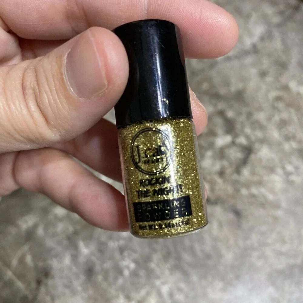 J.Cats Sparkling Powder Jcats Glitter Rockin' The Night SP211 Amazing Gold